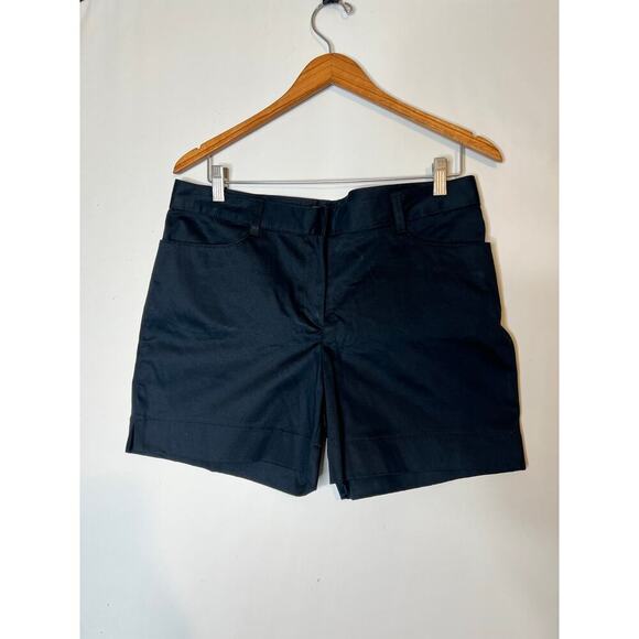 Ellen Tracy womens Size 8 Shorts Chino 5” Black Casual Beachy Preppy Academia - Picture 8 of 11